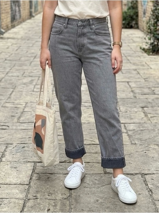 Everlane Denim - Everlane Gray Boyfriend Jeans